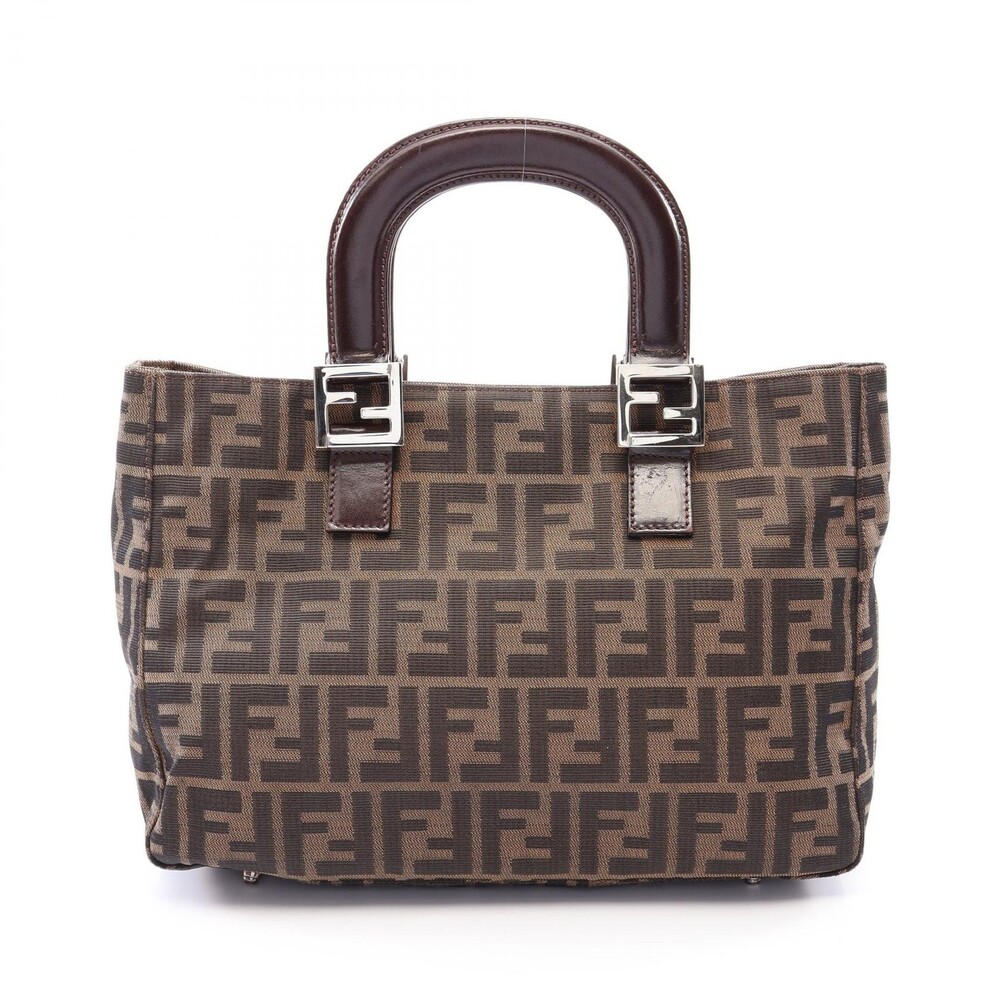 Fendi Zucca Tote Bag Canvas Leather #278094F86B